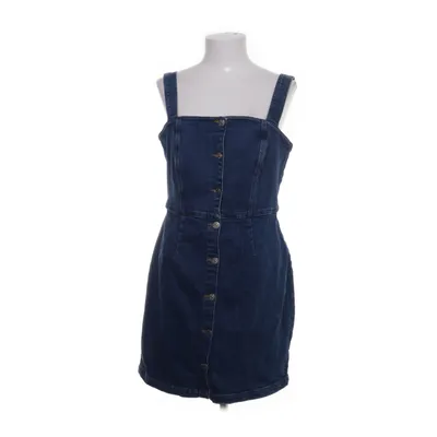 Denim jurk (Blauw) van NA-KD Katoen, Elastaan