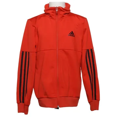 Sports jacket (Red, Black) from Adidas Elastane, Polyester