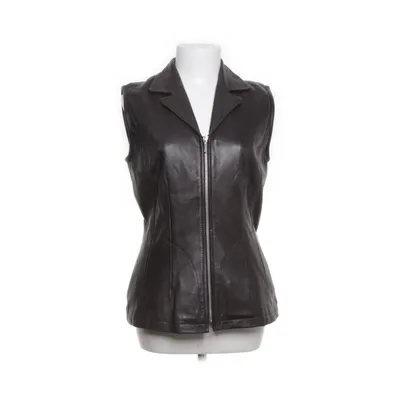 Leather vest (Brown) from Hirsch Leather