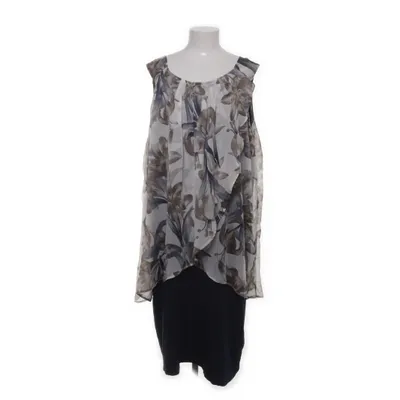Robe (Bleu, Multicolore) de Zhenzi Élasthane, Polyester, Viscose