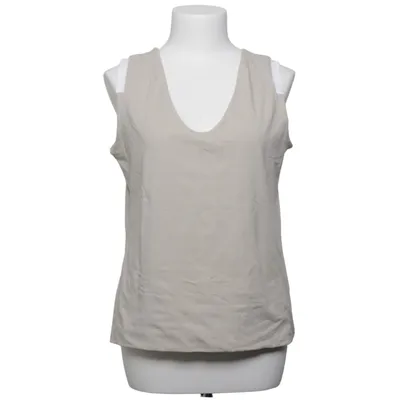 Tanktop (Beige, Wit) van 'S MaxMara Katoen, Elastaan