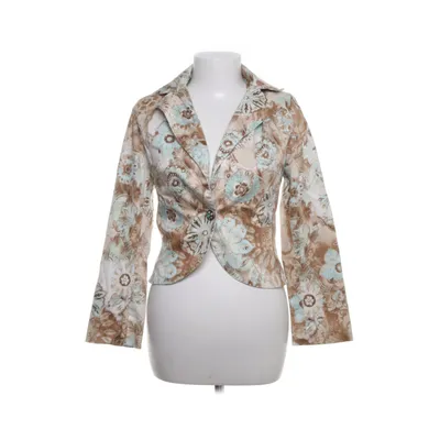 Blazer (Beige, Bruin, Turquoise) van Rinascimento Katoen, Elastaan
