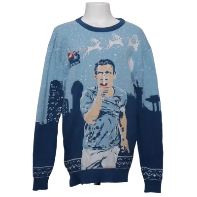 Pull de Noël (Bleu, Blanc) de Malmö FF Coton