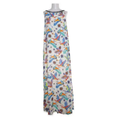 Maxi dress (White, Multicolored) from Italy Viscose