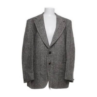 Blazer (Gray, Black, White) from Harris Tweed Wool