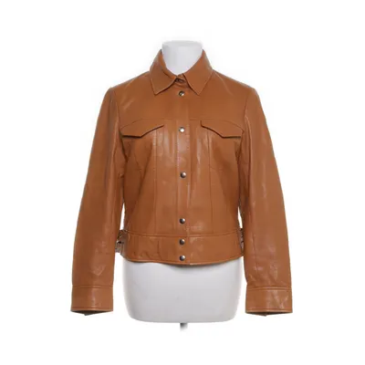 Veste en cuir (Marron) de Filippa K Cuir, Acétate