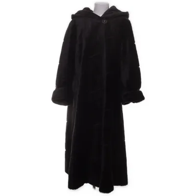 Manteau d'hiver (Gris) de Couture Laine d'alpaga, Coton, Mohair, Viscose