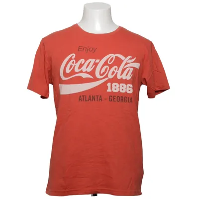 T-shirt (Röd) från Coca Cola Bomull, Polyester