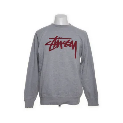 Collegetröja (Grå, Flerfärgad) från Stüssy Bomull, Polyester