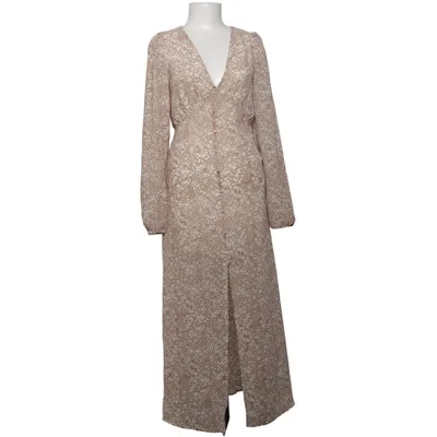 Jurk (Bruin, Wit) van Bik Bok Gerecycled polyester