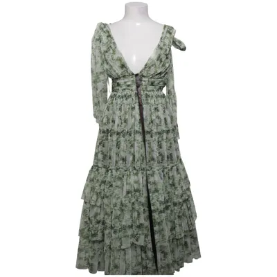 Maxikjole (Grøn, Hvid) fra Lace & Beads Polyester