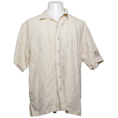 Korte mouwen shirt (Geel, Wit) van Cutter & Buck Katoen, Linnen