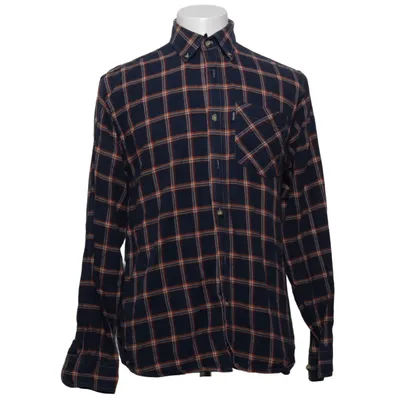 Chemise en flanelle (Bleu, Orange, Blanc) de Jaktia