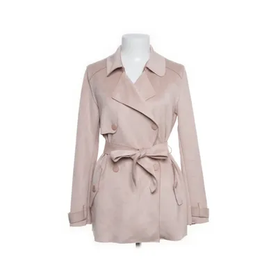 Coat (Pink) from Zara Basic Elastane, Polyester