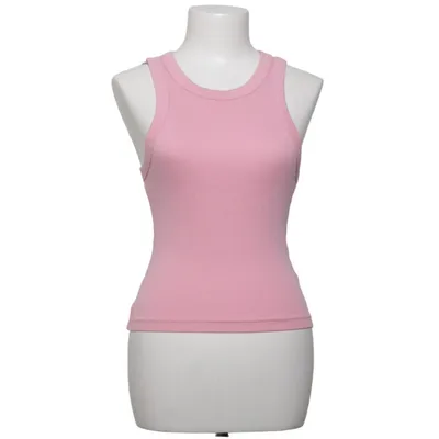 Tanktop (Roze) van Gina Tricot Katoen, Elastaan