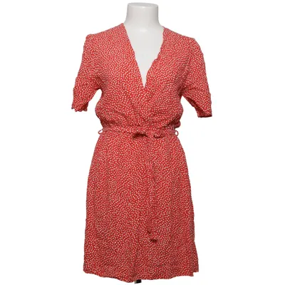 Wrap dress (Red, White) from Sud Express Viscose