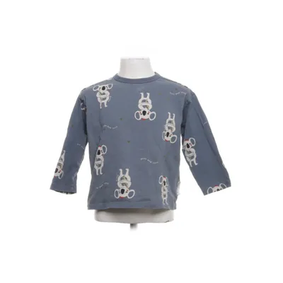 Langærmet t-shirt (Grå, Hvid, Flerfarvet) fra Minories Bomuld