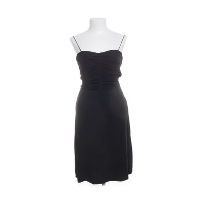 Dress (Black) from Mango Collection Acetate, Elastane, Polyamide, Polyester