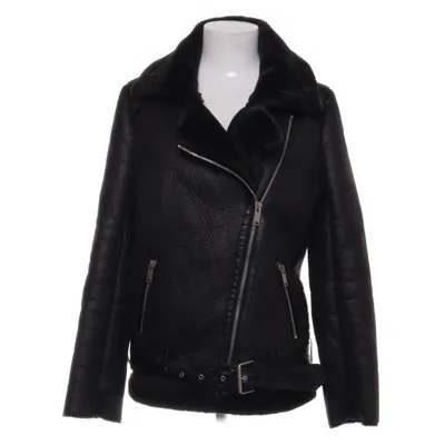 Shearling jacket (Black) from Softy Collection Polyester, Polyurethane