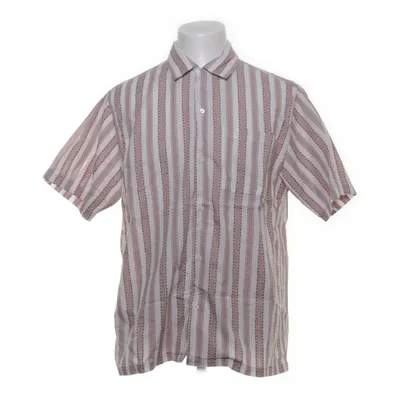 Kortärmad skjorta (Vit, Röd) från Grandpa Ekologisk bomull