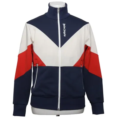 Träningsjacka (Blå, Vit, Röd) från Palm Angels Polyester