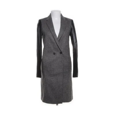 Jas (Zwart, Grijs) van Zara Woman Wol, Leer