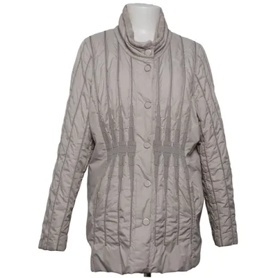Jacket (Beige) from Kriss Sweden Polyester