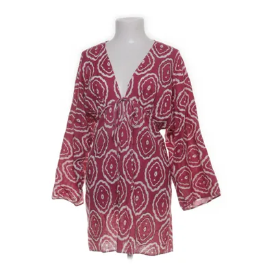 Strandklänning (Rosa, Vit) från Zara Bomull, Linne