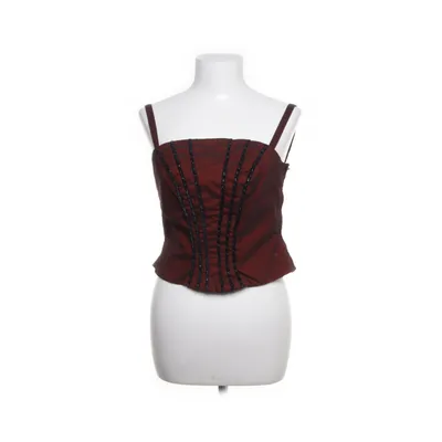 Crop top (Red, Black) from Apart Impressions Acetate, Elastane, Nylon