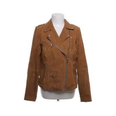 Bikerjacka (Brun) från C&A Skinn, Polyester