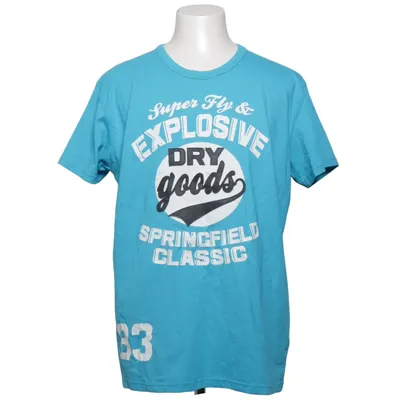 T-shirt (Bleu) de Springfield Coton, Polyester