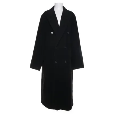 Coat (Black) from John Harris Acetate, Cashmere, Polyamide, Viscose, Wool