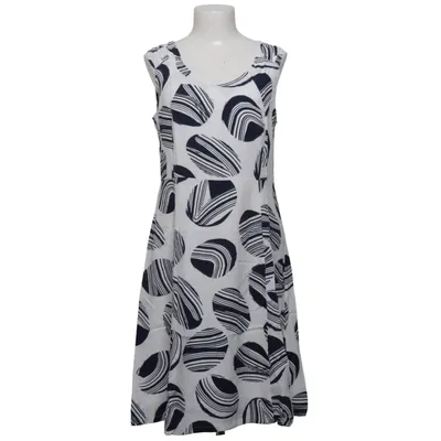 Robe (Bleu, Blanc) de Elton Acétate, Viscose