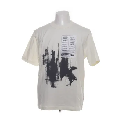 T-shirt (Vit, Svart) från Boss Bomull