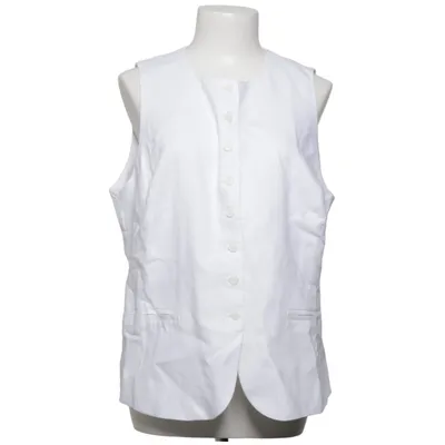 Vest (Hvid) fra Lindex Linned, Polyester, Viscose