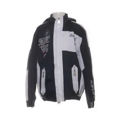 Regnjakke (Sort, Hvid) fra Geographical Norway Polyester