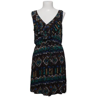 Robe (Marron, Multicolore) de Dots Polyester, Viscose