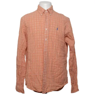 Button down shirt (Orange, White) from Ralph Lauren