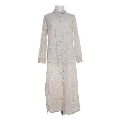 Shirt dress (Beige) from Ling Cotton