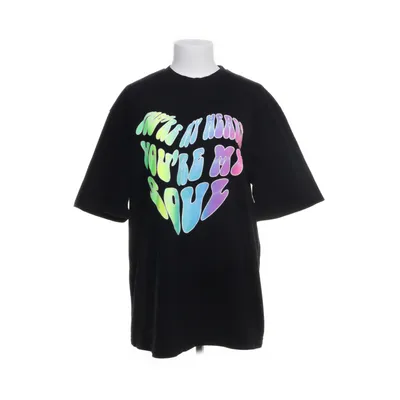 T-shirt (Black, Multicolored) from Katja Krasavice Cotton