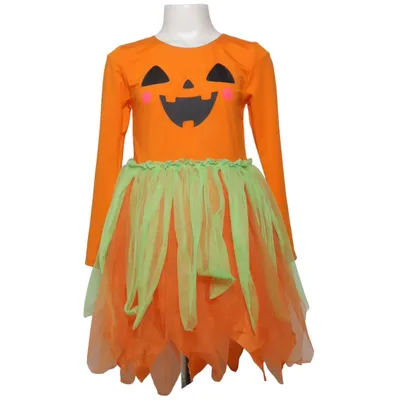 Udklædning (Orange, Grøn) fra H&M Elastan, Polyester