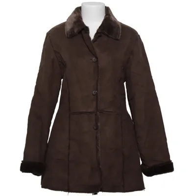 Shearlingjakke (Brun) fra Jennyfer Polyester