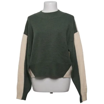 Strickpullover (Grün, Beige) von Another Label Acryl, Elasthan, Polyamid, Recyceltes Polyester, Wolle