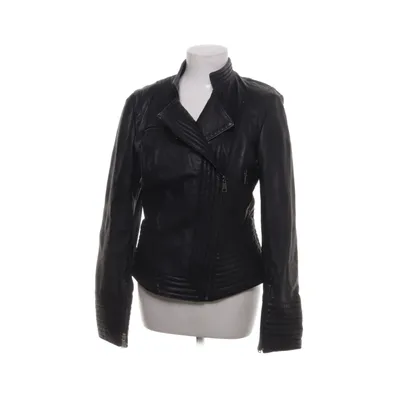 Biker jacket (Black) from Souvenir Leather, Polyester