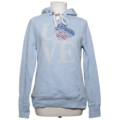 Huvtröja (Blå) från Tommy Hilfiger Denim Bomull, Polyester