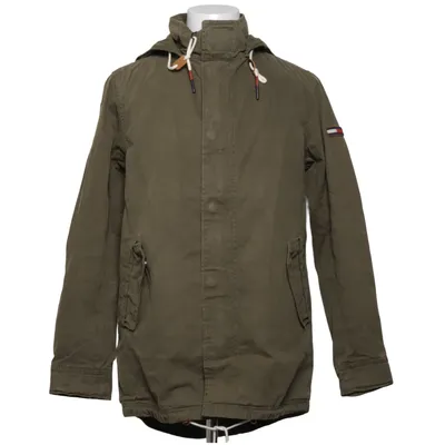 Parkas (Grön) från Hilfiger Denim Bomull, Skinn, Polyamid, Polyester