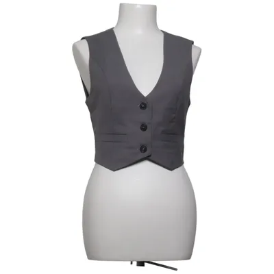 Suit vest (Gray) from Gina Tricot Polyester, Viscose