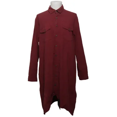 Shirt dress (Red) from Anself Cotton