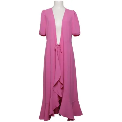 Wikkeljurk (Roze) van ONLY Blue Denim Polyester