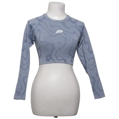 Sporttop (Blauw) van Pursue Fitness Elastaan, Gerecycled polyester